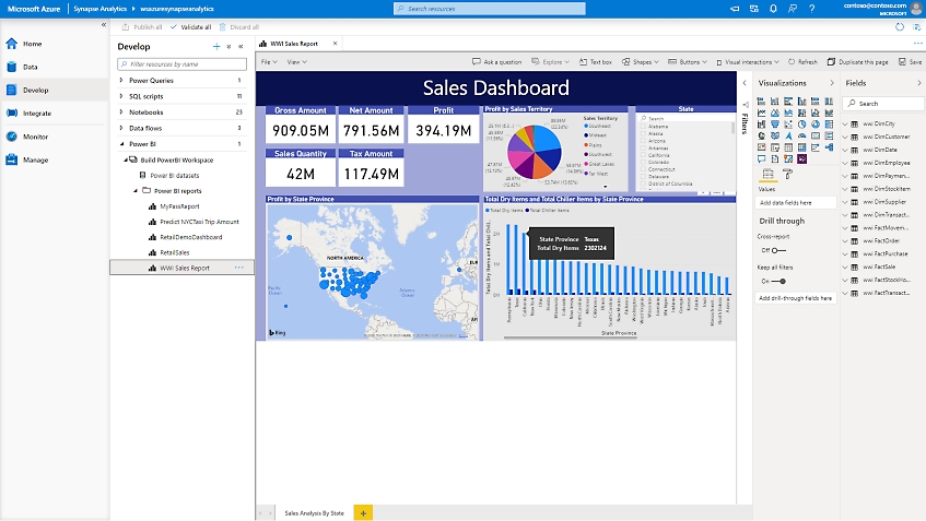 Eine Übersicht über Datendienste in Azure.