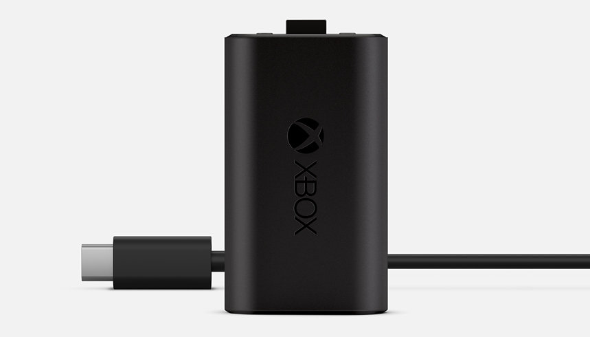 Batería recargable Xbox + USB-C®. 