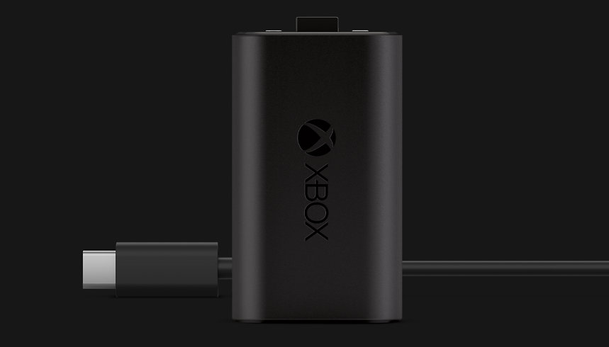 Akumulator do konsoli Xbox + USB-C®. 