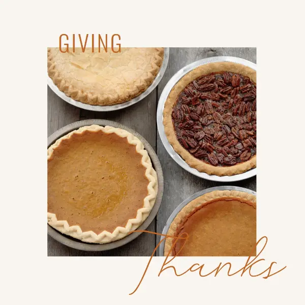 Hap-pie Thanksgiving white modern-simple