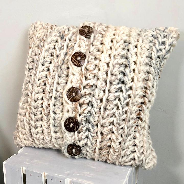 Crochet Pillow Cover Pattern