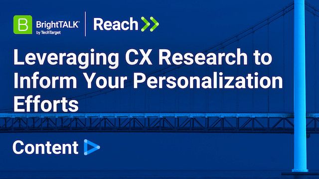 Leveraging CX Research to Inform…