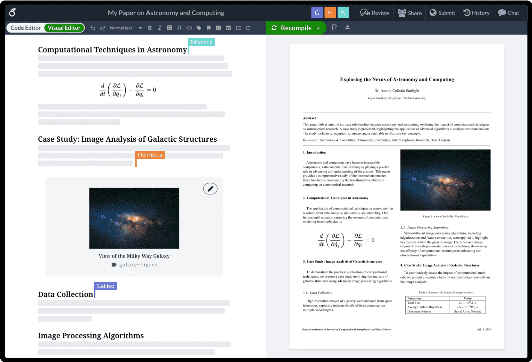 Overleaf for Universities