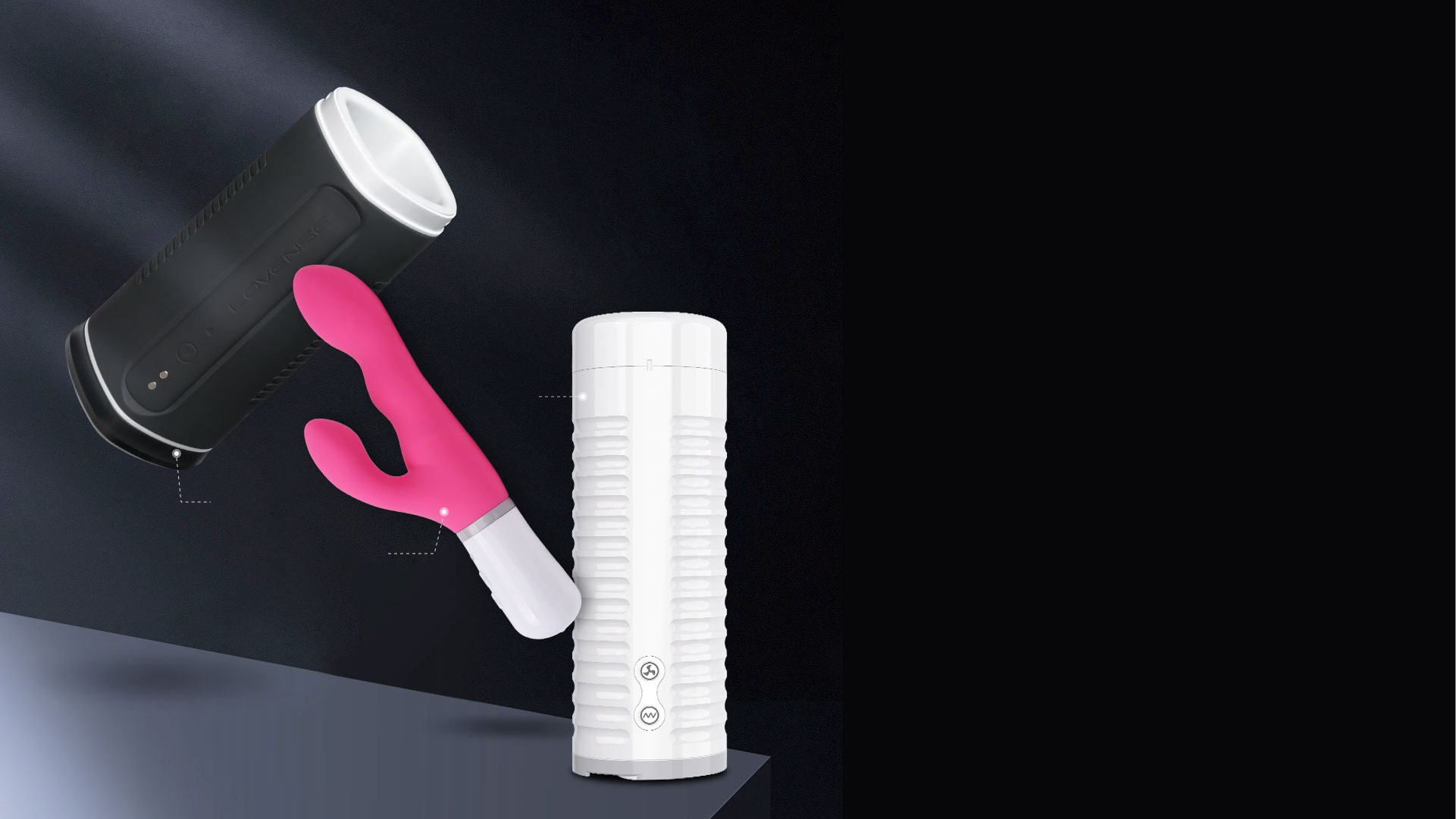 Long-distance vibrators for couples.