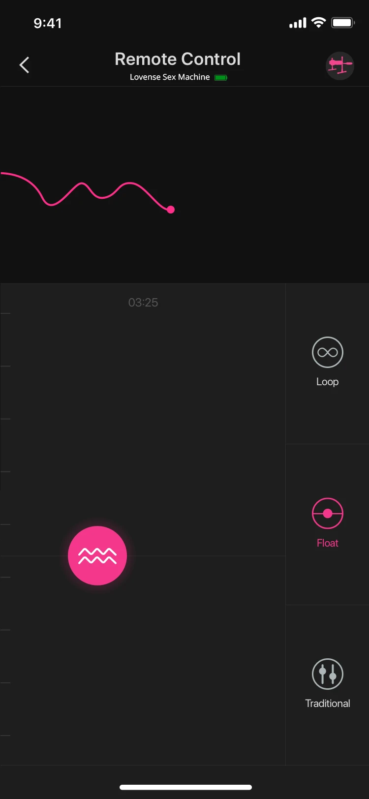 Remote controlled Lovense Sex Machine App
