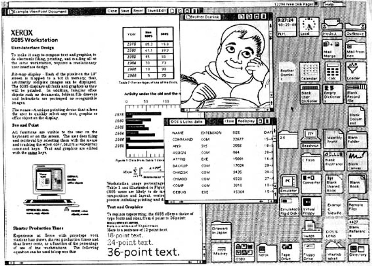 Xerox PARC GUI - 1970s