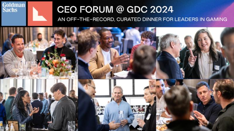 CEO Forum at GDC, Co-Hosted with Microsoft, Sony, McKinsey, Inworld AI, TikTok