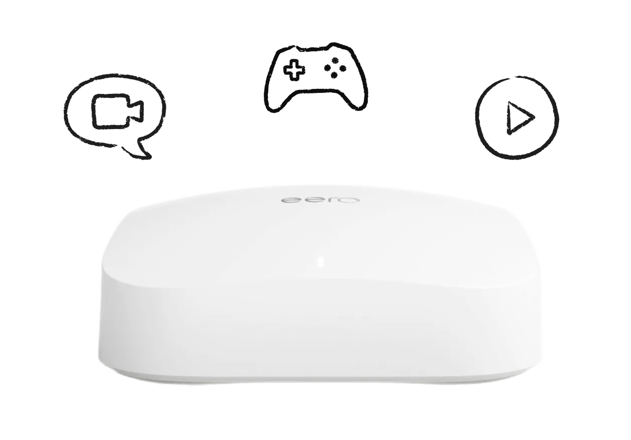 Stream video, game and take video calls better on eero 6