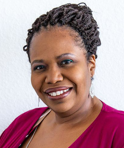 A headshot of Upstream Tech's CFO, Kizzie Brown