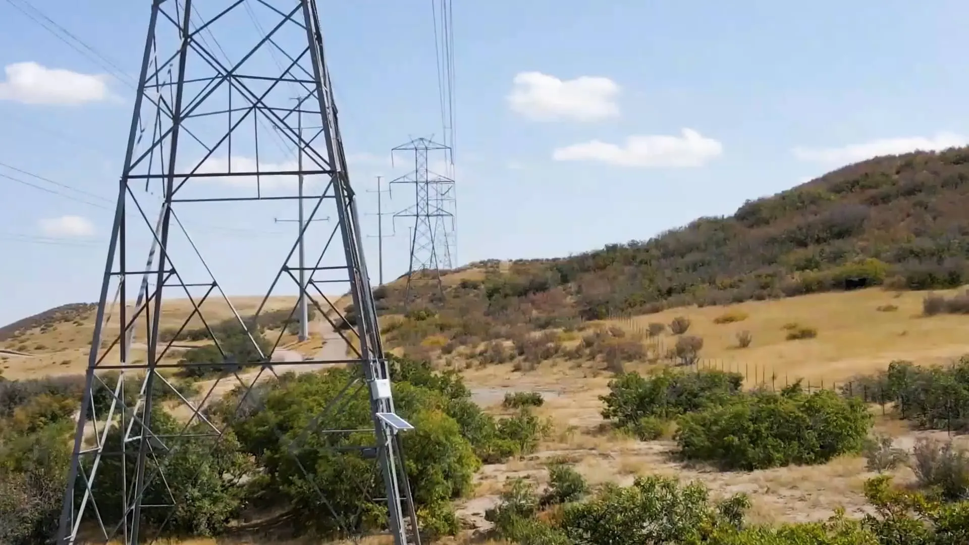 LineVision sensor on tower