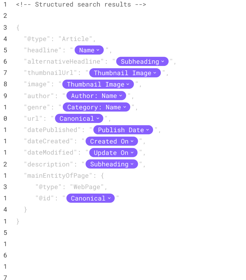 schema json with webflow cms attributes