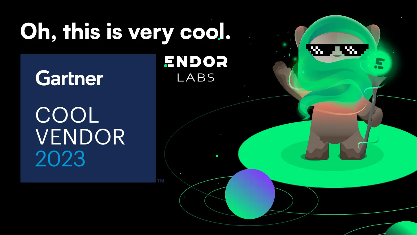 Endor Labs Recognized as a Cool Vendor in the 2023 Gartner® Cool Vendors™ in Platform Engineering for Scaling Application Security Practices
