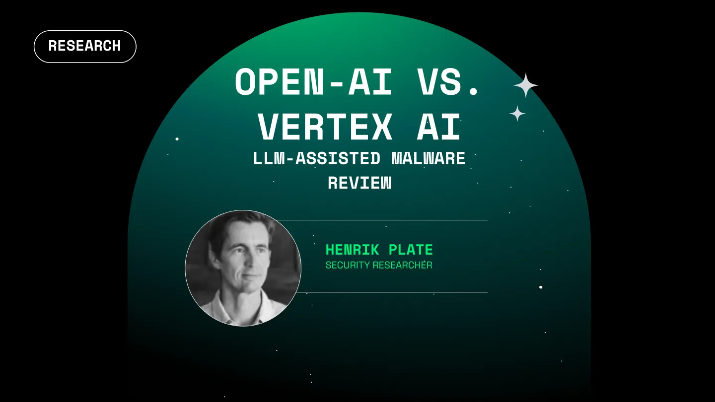 Reviewing Malware with LLMs: OpenAI vs. Vertex AI