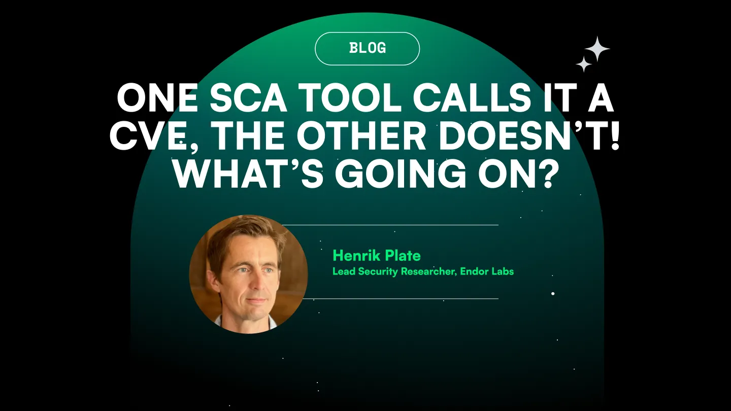 Why SCA tools can't agree if something is a CVE