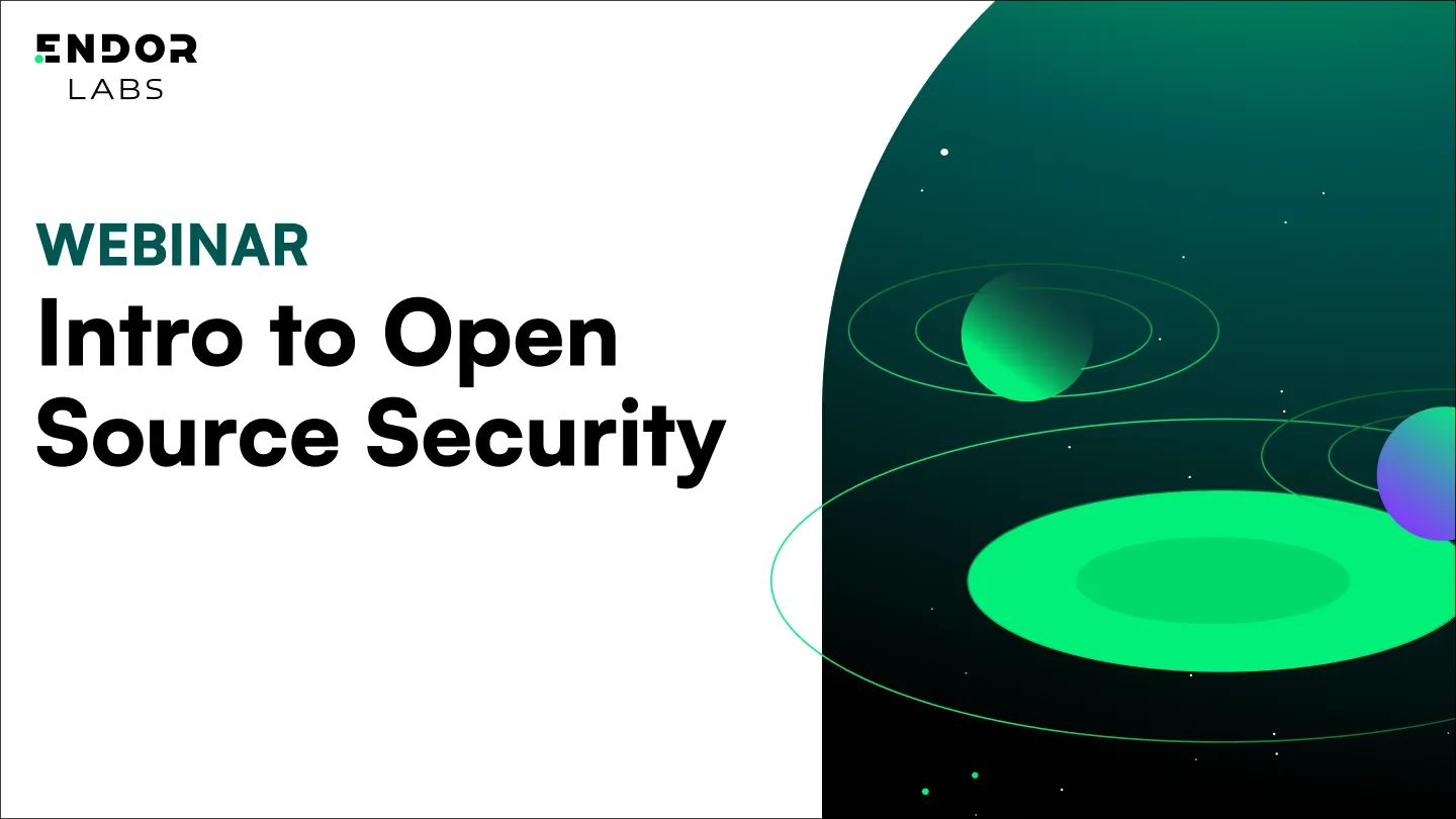 Introduction to Open Source Security