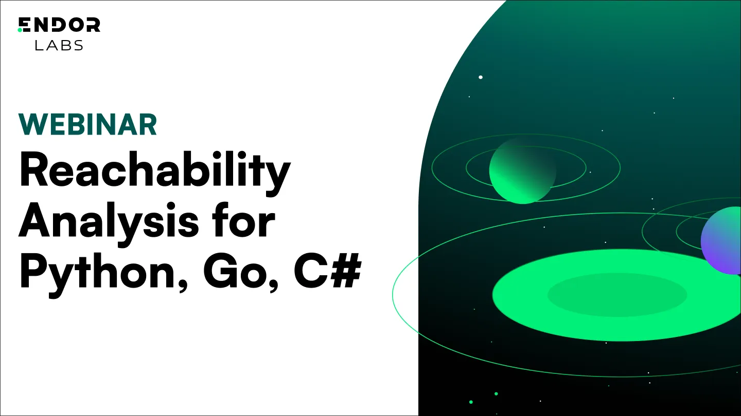 Reachability Analysis for Python, Go, C#