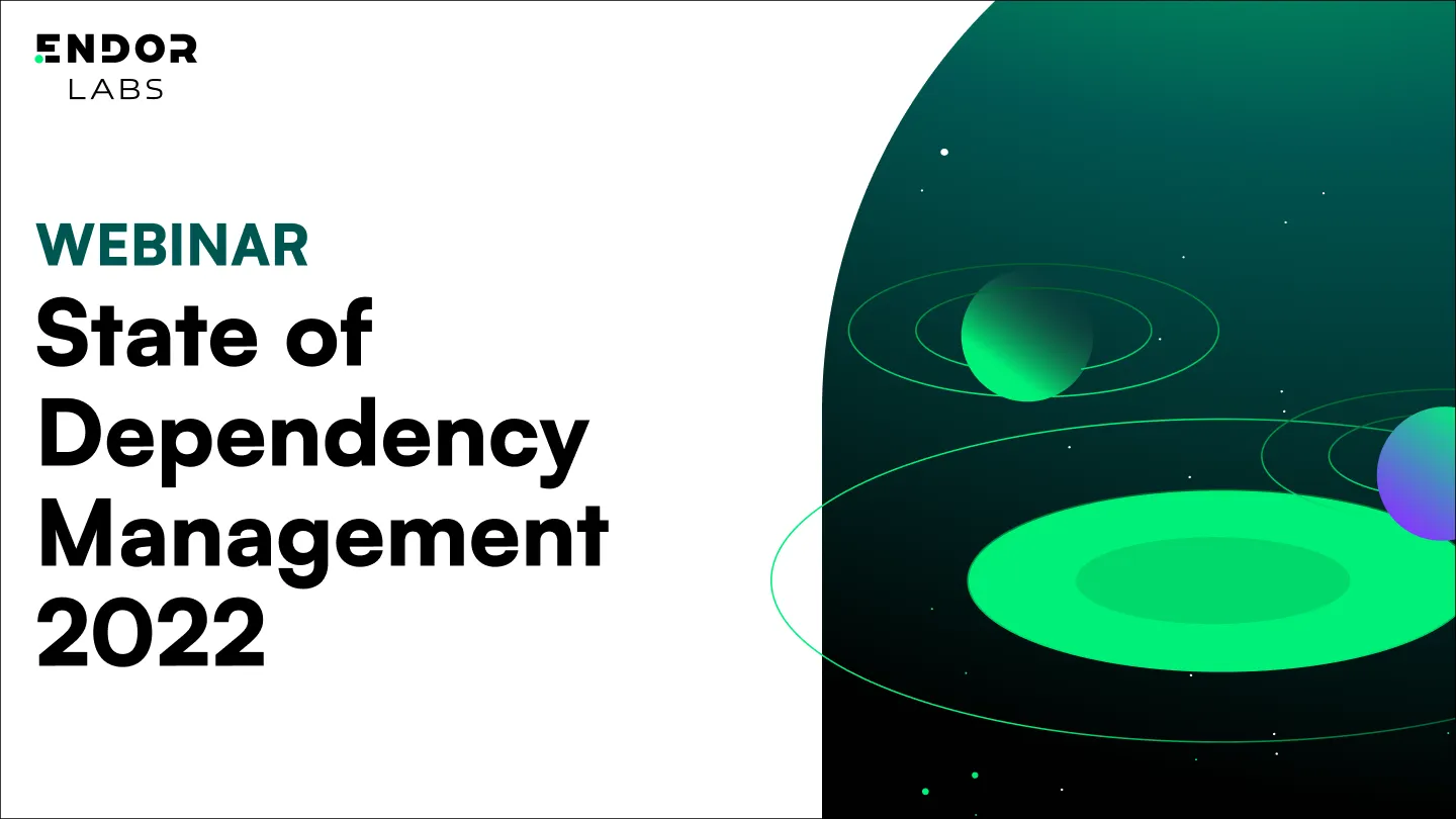 Highlights from State of Dependency Management 2022