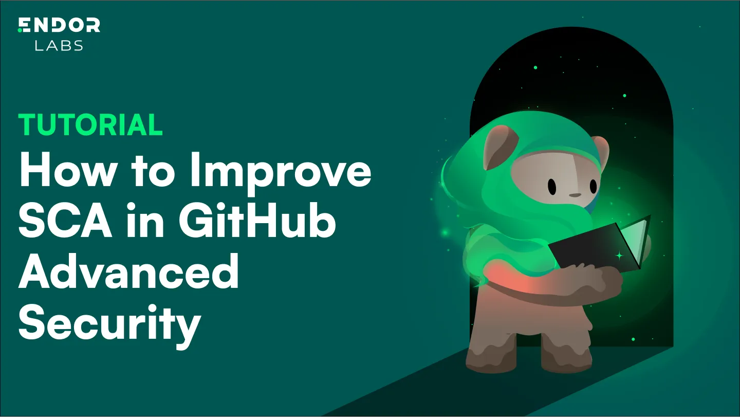 How to Improve SCA in GitHub Advanced Security