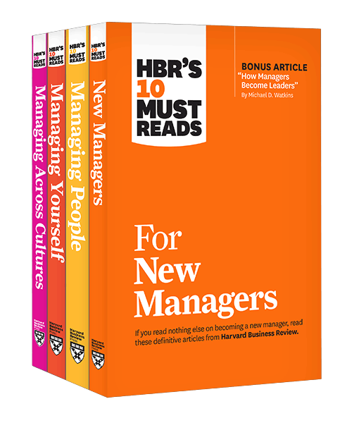 HBR's 10 Must Reads for New Managers Collection (4 Books) ^ 10314