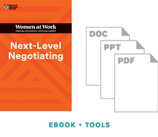 Next-Level Negotiating: Women at Work Discussion Group Toolkit ^ 10655