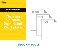 Thriving in a Male-Dominated Workplace: Women at Work Discussion Group Toolkit ^ 10656