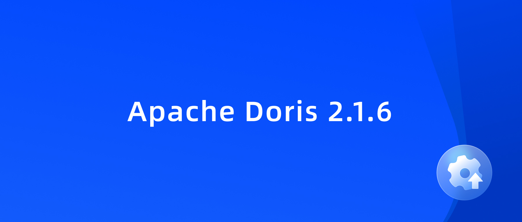 Apache Doris version 2.1.6 just released