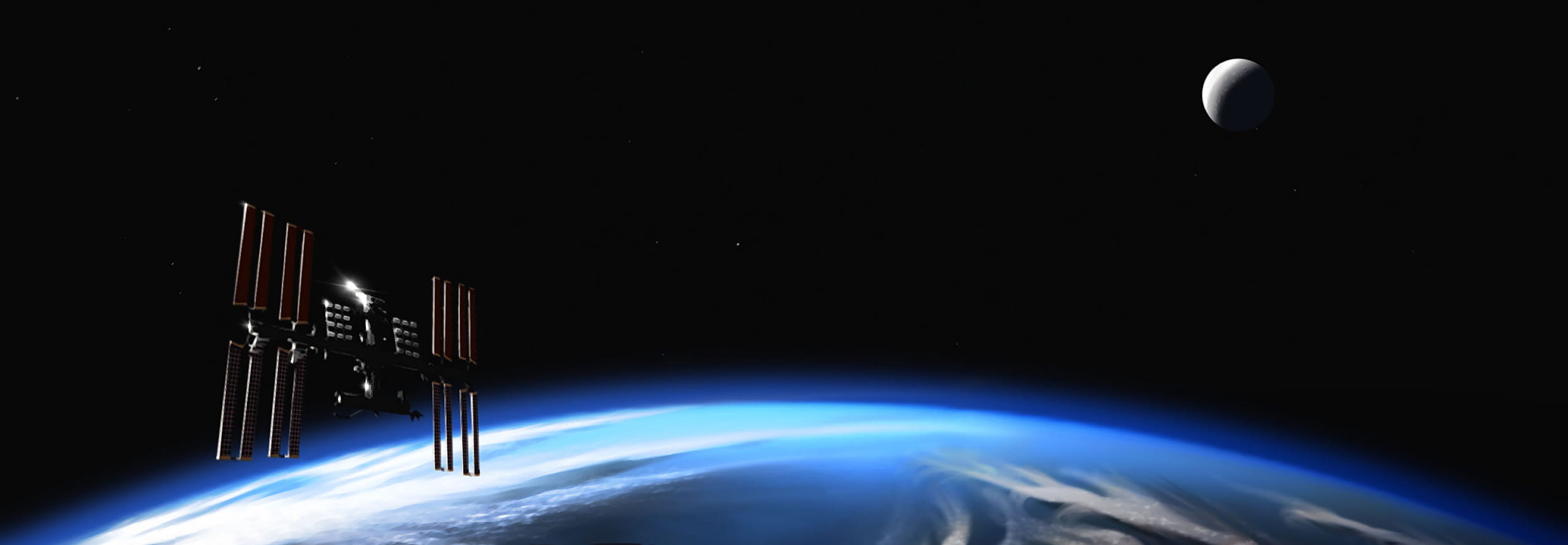 earth from space