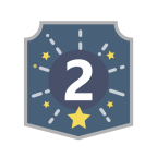  5 of 11 badge