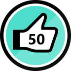 50 Kudos Given