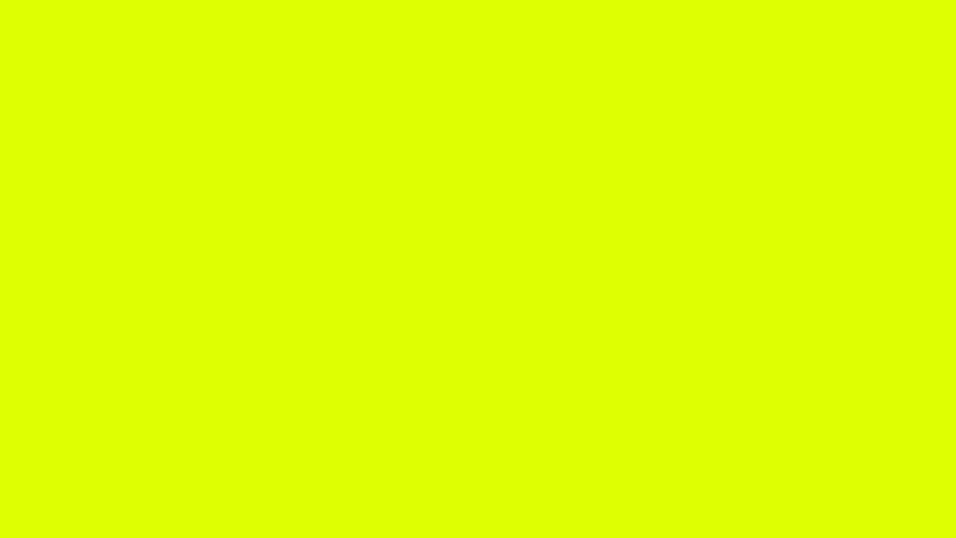 Neon green block color