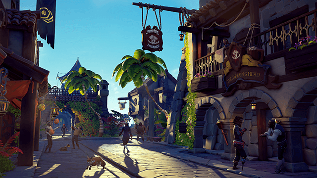 Port Merrick from the Sea of Thieves game.