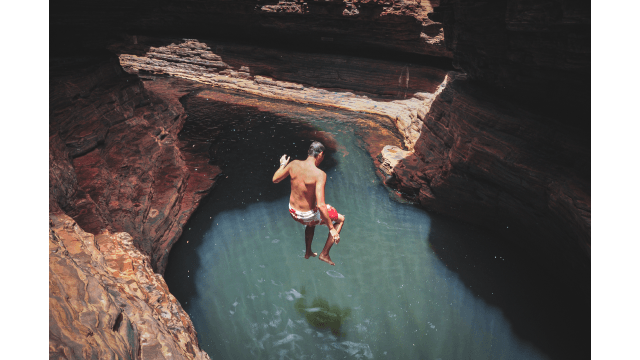 Canyons at Karijini National Park, Western Australia.