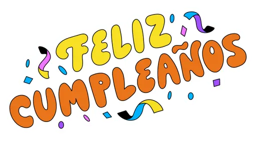 Feliz cumpleaños sticker