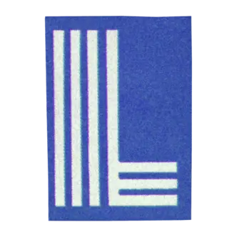 Letter L sticker.