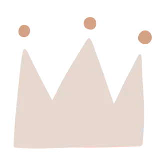 Beige crown