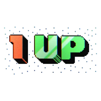 One up sticker