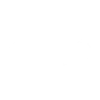 White scribbled oval