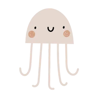 Smiling jellyfish