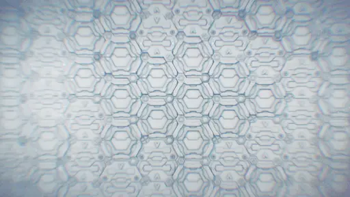 Hexagons interlocking and connecting