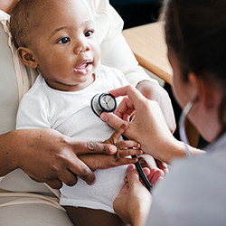 Health check up for baby