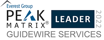 Everest Group Peak Matrix Guidewire Services Leader 2022