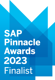 SAP Pinnacle Awards 2023 Finalist logo