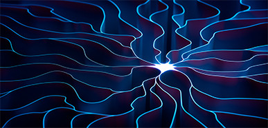 synapses, net for nerves graphic