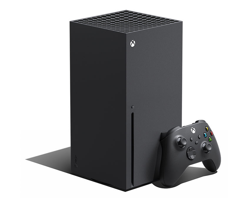 Xbox Series X — 1 TB Carbon Black z kontrolerem bezprzewodowym Xbox — Carbon Black