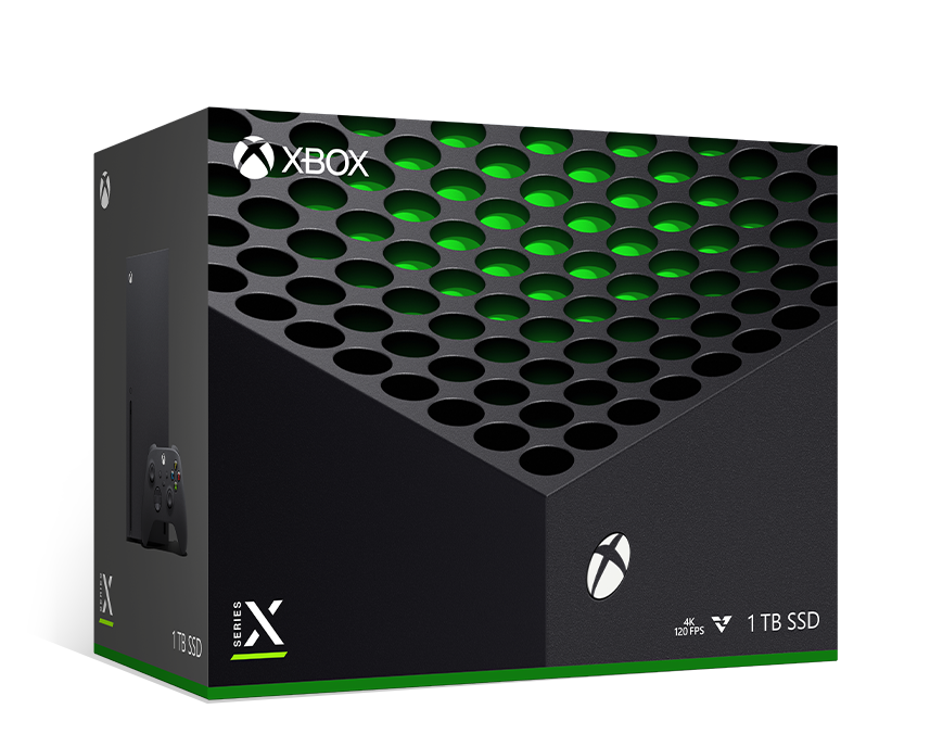 Xbox Series X – 1 TB balenie Carbon Black