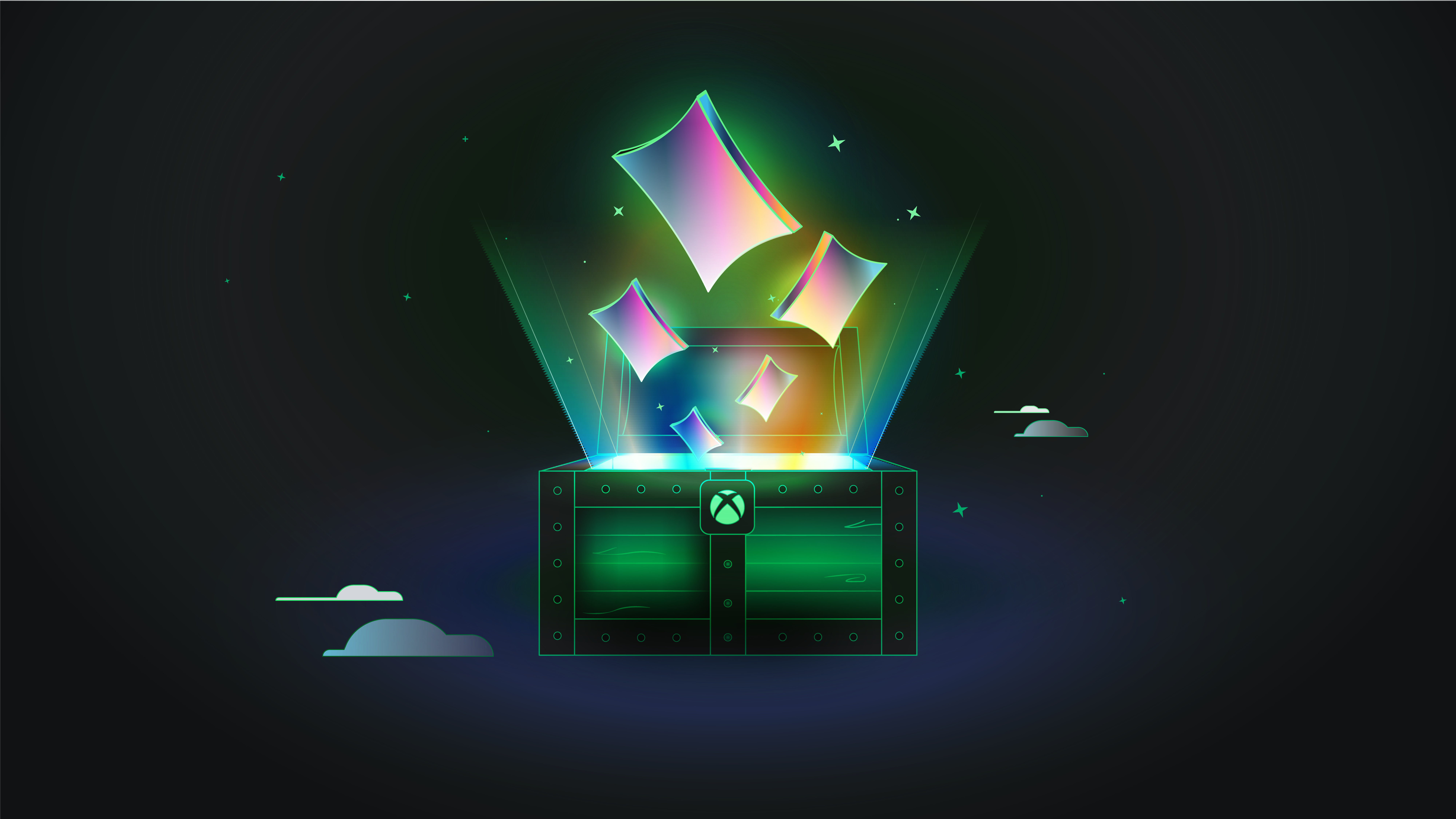 Xbox marked Treasure Trove open