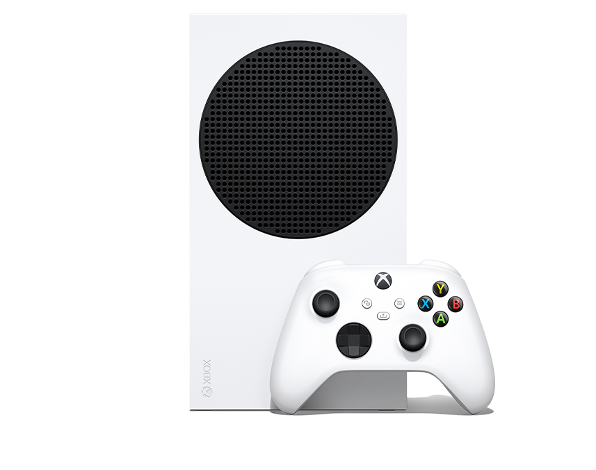 Xbox Series S – 512 GB Robot White with Xbox Wireless Controller – Robot White