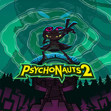 Ключевое изображение из игры Psychonauts 2