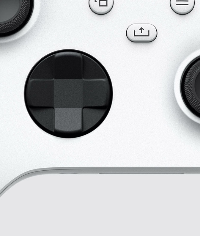 Aktualisiertes D-Pad am Xbox Wireless Controller