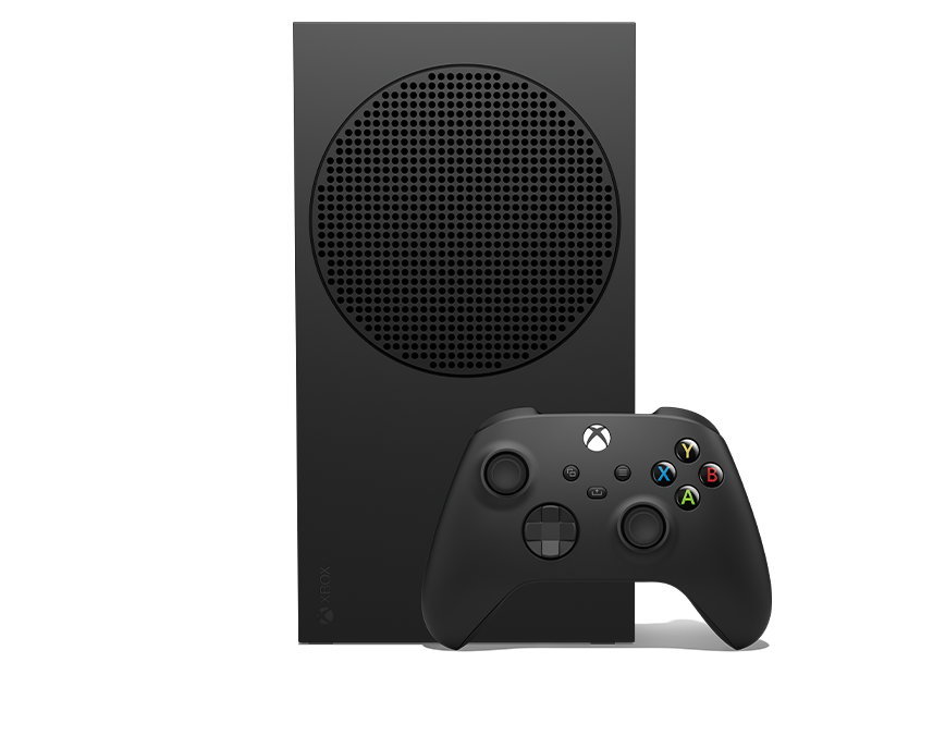 Xbox Series S – 1 TB Carbon Black with Xbox Wireless Controller – Carbon Black